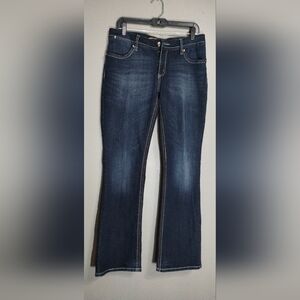 Seven 7 Women's Blue Jeans Slim Boot Size (12)